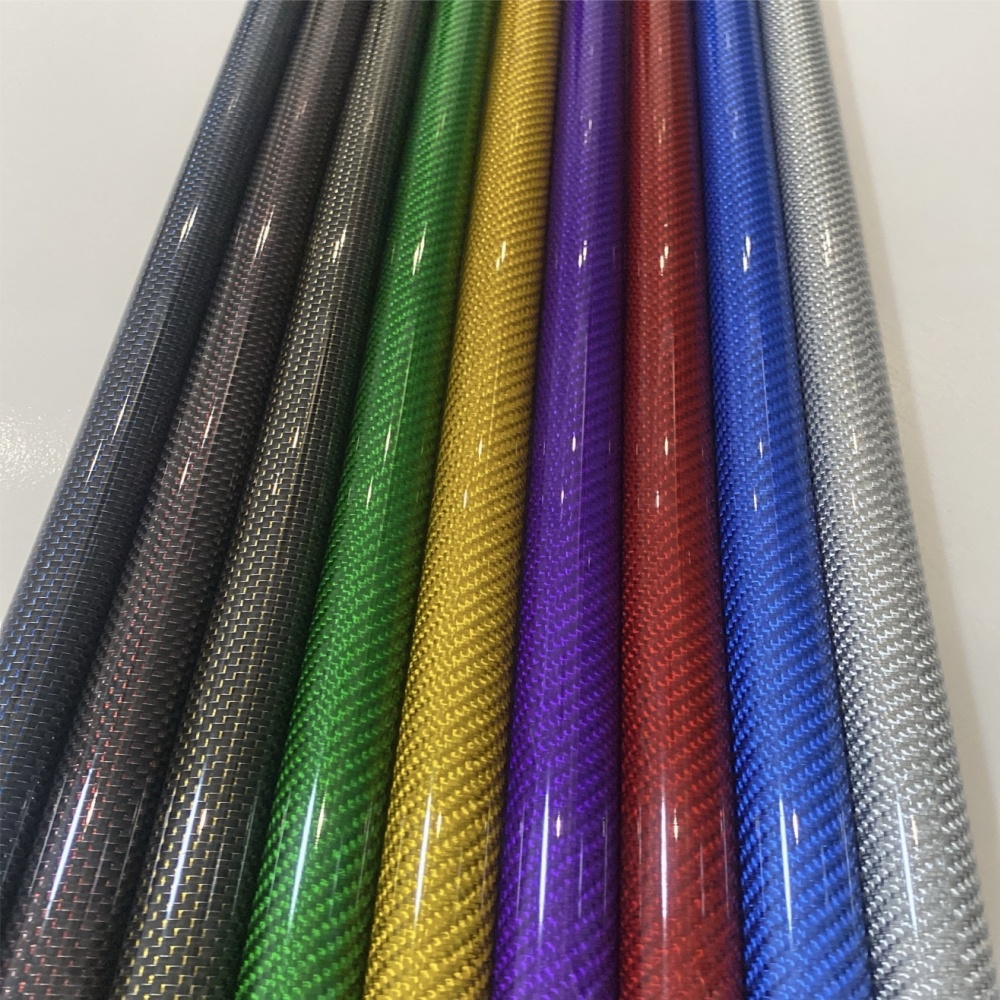 Fishing Rod Carbon Fiber - Трубка из углеродного волокна, цвет 3K