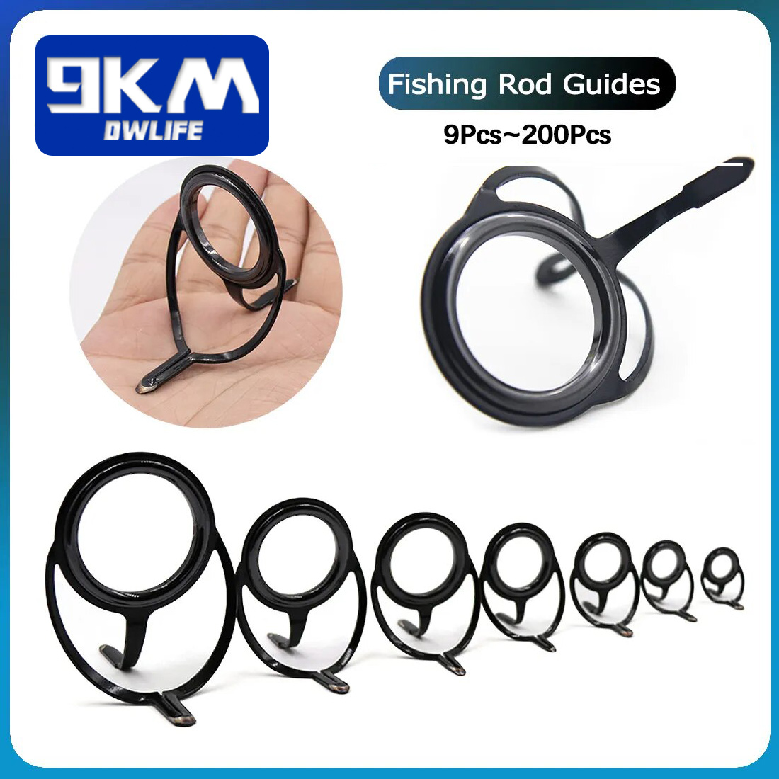 Ремкомплект для удочки, компон – обзор и цена Fishing Rod Guide Replacement