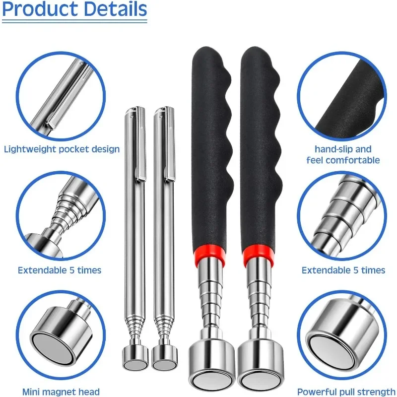 Телескопическая магнитная ручк – обзор и цена Fishing Rod Telescopic