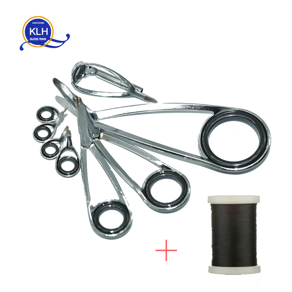 8 шт./компл. KLH кронштейн нап – обзор и цена Fishing Rod Building Kit