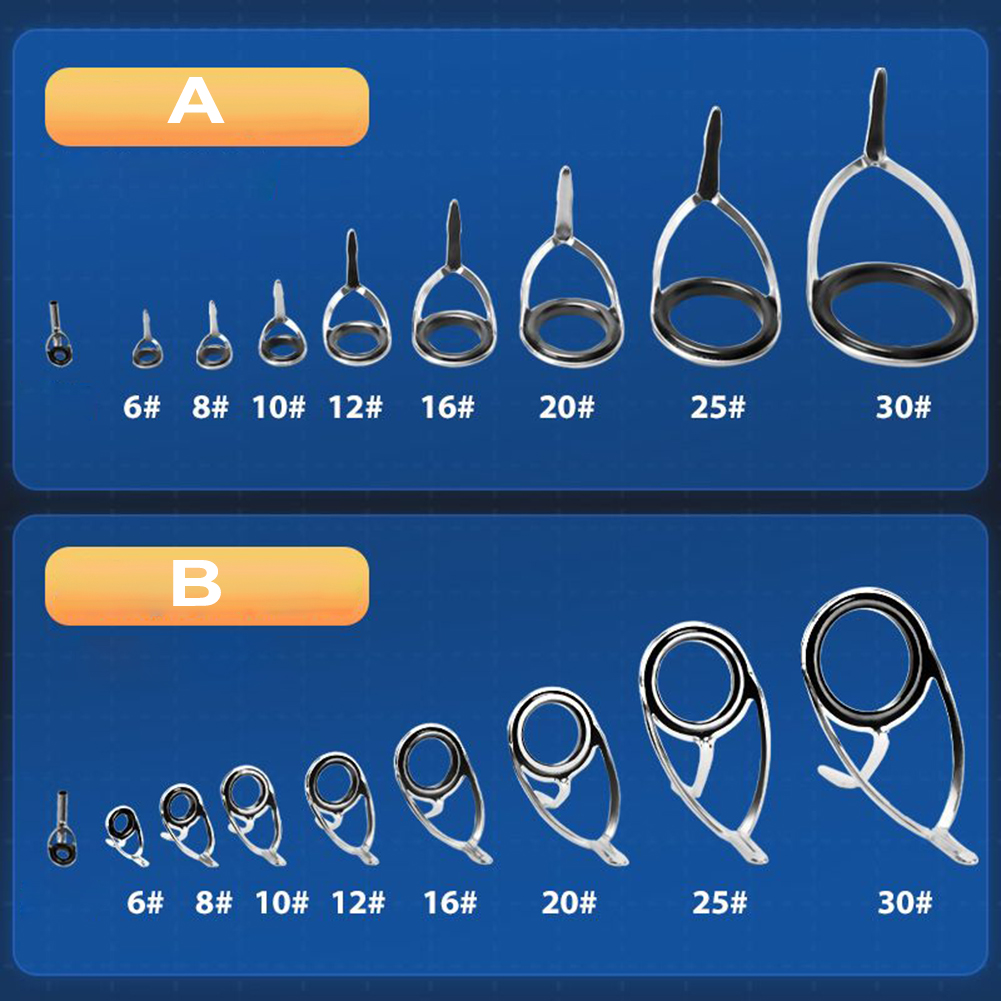 9 шт., набор керамических напр – обзор и цена Fishing Rod Guide Replacement